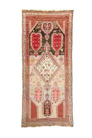 1910s Antique Armenian Karabagh Medallion Geometric ...