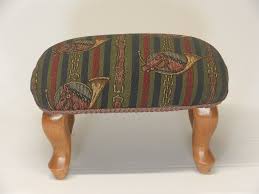 Pictorial Tapestry Hand Made Queen Anne Footstools | eBay
