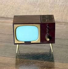 Vintage Plastic Console TV Salt and Pepper Shakers - Etsy