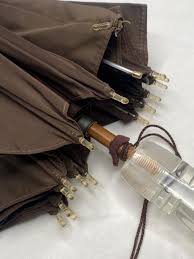 1930s-1940s Antique Umbrella. Brown With Lucite Handle. in ...