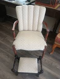 Vintage Chair And Footstool. Not A Huge Chain. Charming For ...