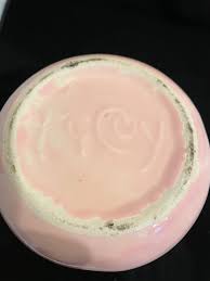 Pink Mccoy Flower Vase With Handles, Cottage Decor ...