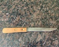 Vintage Partial Tang Carbon Steel Boning Knife - Etsy