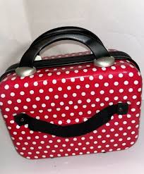 Hello Kitty Y2K Sanrio Hard Shell Case Small Luggage Polka ...