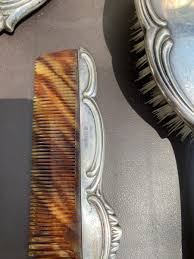 Vintage International STERLING SILVER 3-Piece Dresser Set | eBay