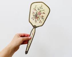 Pompeian Bloom Compact - Wonderful 1920s Rare Rouge Compact With Purple Paint and Mirror - Etsy India