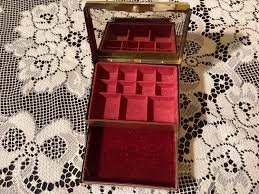 Vintage Madonna Footed Trinket Box - Etsy