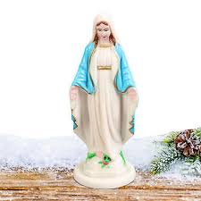Virgin Mary Statue Figure Religious Mother Mary Sculpture ...