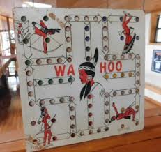 Vintage Wood Wahoo Marble Game Board 14"x14" | EstateSales.org