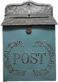 The Nifty Nook Vintage Style Post Box Nostalgic Charm Home ...