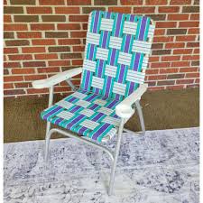 Vintage Blue Purple White Aluminum Webbed Lawn Chair Camping Portable Patio BBQ Party Folding - Etsy