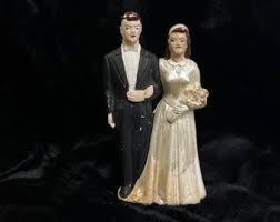 Antique 1940's Ceramic Christmas Tree 11" Flocked Lighted. - Etsy