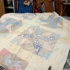 Vintage Hand Made Hand Stitched Quilt - Etsy