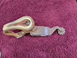 Western Spur Silver Star Overlay Right Side | eBay