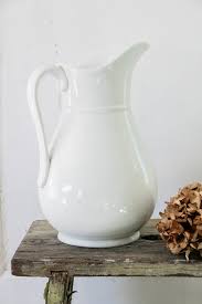 Antique Ironstone Pitcher – Southern Shore Vintage