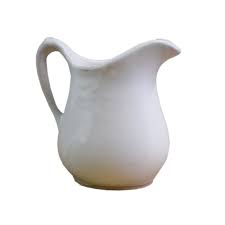 Medium Syrup Pitcher White | Mississippi Made Gifts ...