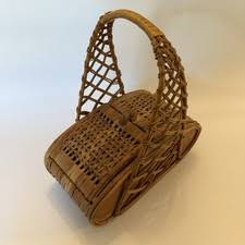 Vintage Wicker Basket Purse In Vintage Bags, Handbags ...