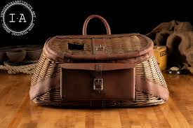 Vintage Wicker Hunting And Fishing Bag – Industrial Artifacts
