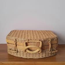 Doll's Rattan Cradle Bed, Old, Restored Vintage, Liberty Fabric, 70s - Etsy