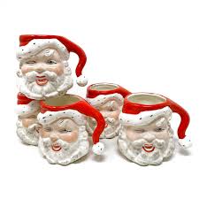 RARE SANTA MUG + PITCHER SET – Old Flame Candle Co