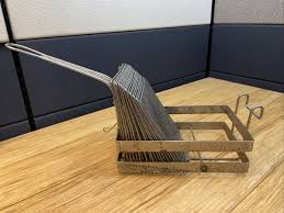 Vintage Metal Hashbrown Fryer Basket with Trays Kitchenware Kitchen Tool KG JD | eBay