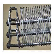 Food Grade Metal Stainless Steel Spiral Wire Conveyor Mesh Belt with chain for oven furnace quench 310s SS dehydrator