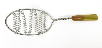 Vintage Green BAKELITE Handle Twisted Wire Whisk Kitchen Utensil Green Brown 10" | eBay