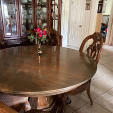 Round Table 6 seats Real Wood