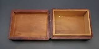 Vintage Hand Carved Wood "haiti" Keepsake Box - Etsy