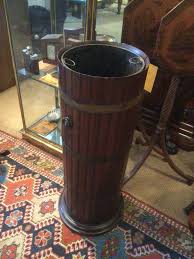 19th Century, Coopered Oak and Brass-Bound Umbrella and ...