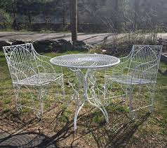 vintage wrought iron patio furniture Seating For 2 | eBay