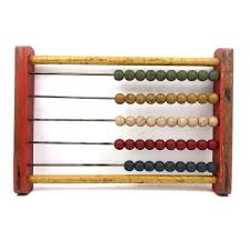 Colorful Wooden Abacus with Nice Old Paint – critical EYE Finds
