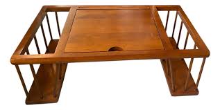 1970s Bed & Breakfast Serving Tray Solid Wood Lap Desk ...