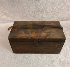 Sold at Auction: Vintage Wooden Tackle Box As Found with 1937 & 1938 Synopsis of Michigan Fishing Laws, 1933-34 Summary of Indiana Fish, Game, Fur-Bearing Animals and Birds Regulations, Albersmeyer's Pharmacy Fort