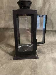 Black Starlight Candle Lantern - 8 inches tall | eBay