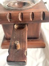 VINTAGE BUDWEISER GLASS GLOBE WOOD CANDY NUT DISPENSER ...