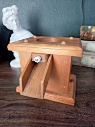 Rustic Wooden Candy Nut Dispenser: Farmhouse Kitchen Decor ...