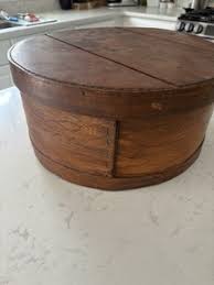Antique Round Cheese Box | eBay