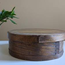 Antique or Vintage Large Wooden Cheese Box With Lid, Large Bentwood Round Cheese Box, Primitive Rustic Round Storage Wooden Box With Lid - Etsy Canada
