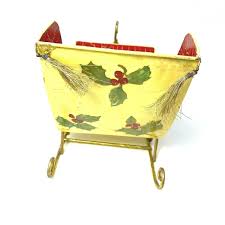 Christina Ladas For Silvestri Tin Holder Holly Sleigh ...