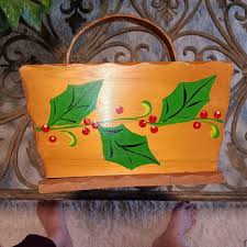 Silahis Arts And Artifacts Handmade Holly Wooden Basket ...