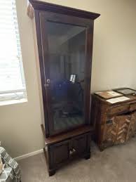 Ethan Allen Gun Cabinet - Refinished - $200 | SCH OUTDOORS