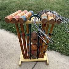 Vintage Croquet Set South Bend | eBay