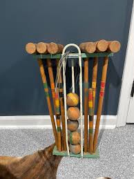 Vintage South Bend Toys Croquet Set - Etsy