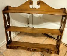 Other Wood Vintage Wall Shelves 3 Shelves | eBay