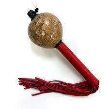 Rattle(Sonaja) - Gourd - Red – Tochtli Cultural Wear