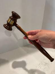 Vintage Wood Gavel 1999 Engraved - Etsy
