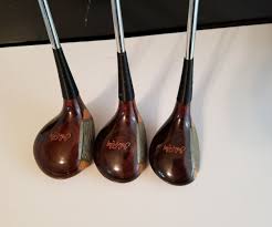 John Riley Golf Co. Vintage Set of RH Woods 1,3,5 Power Tip ...