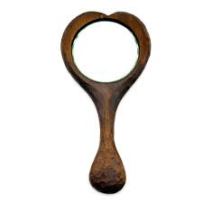 Vintage Wood Hand Carved Rose Vanity or Hand Mirror ~ Primitive Cottage Romantic | eBay