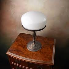 Table Lamp in Art Deco Style White | eBay